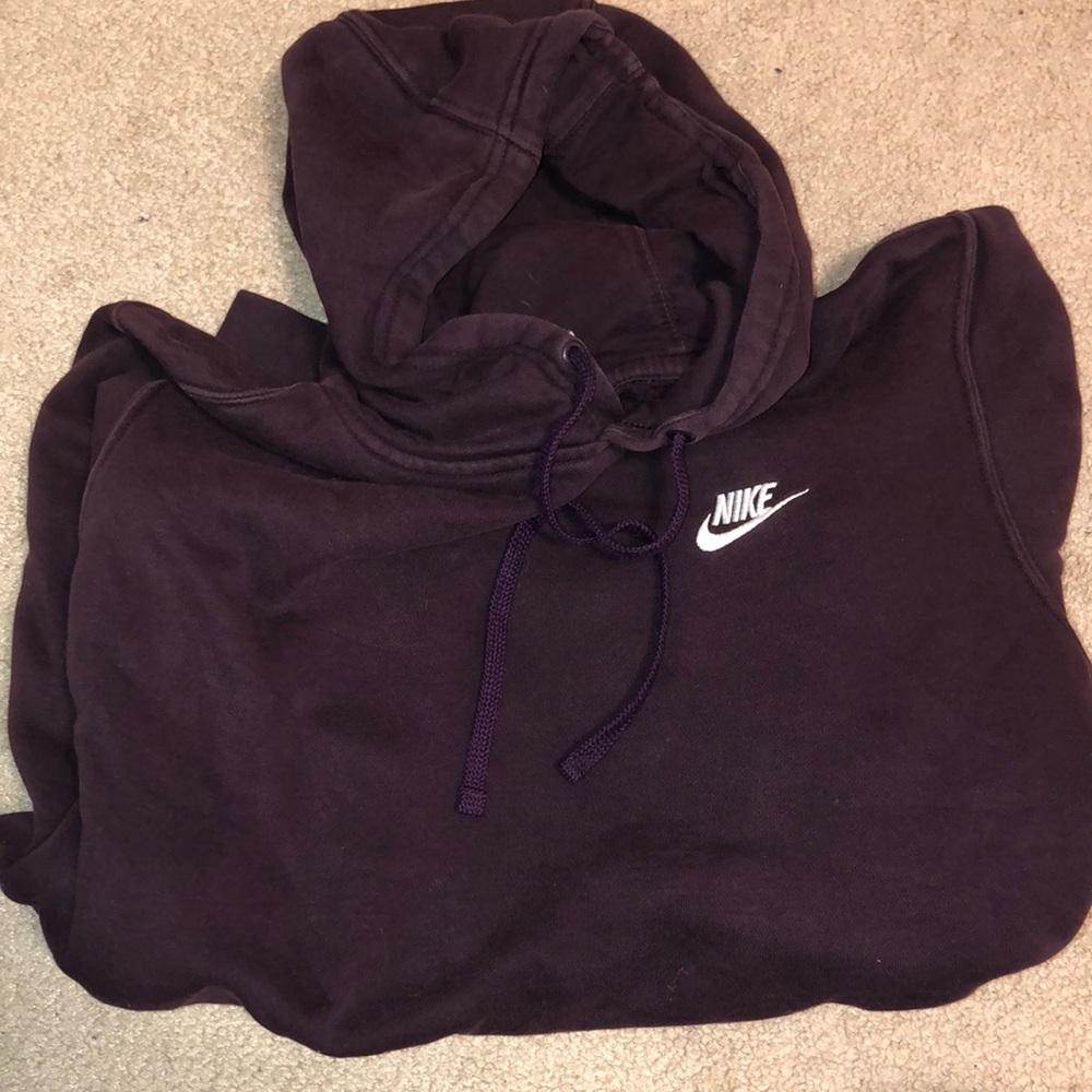Nike Hoodie Maroon